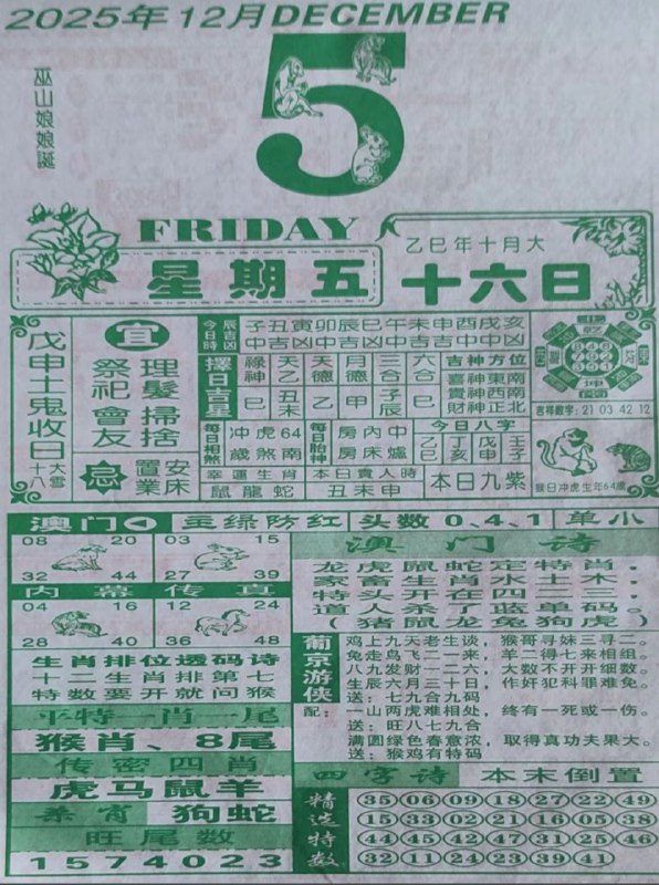 2025年12月5日.十月十六，星期五2025年12月5日.十月十六，星期五