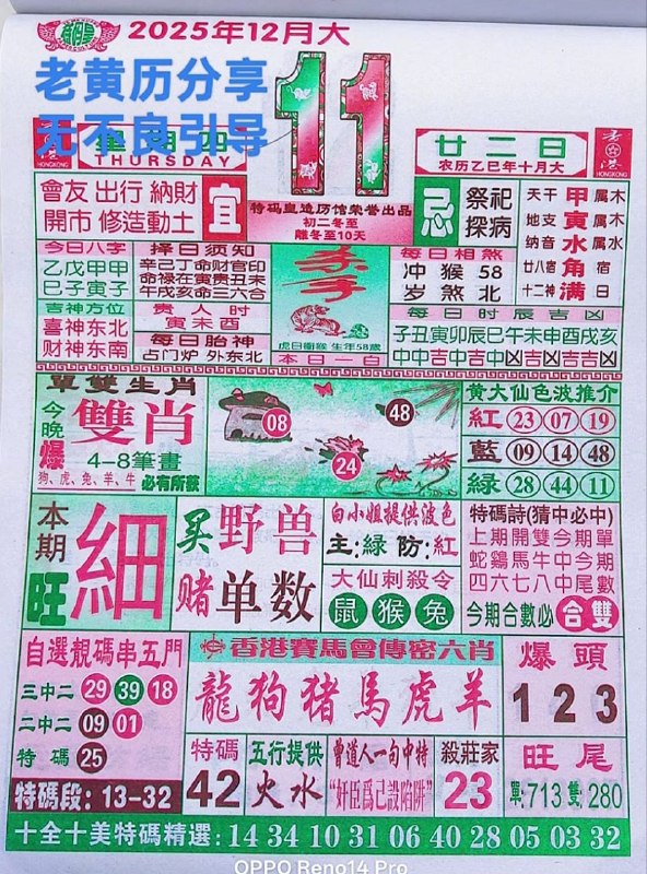 2025年12月11日.十月甘二，星期四2025年12月11日.十月甘二，星期四