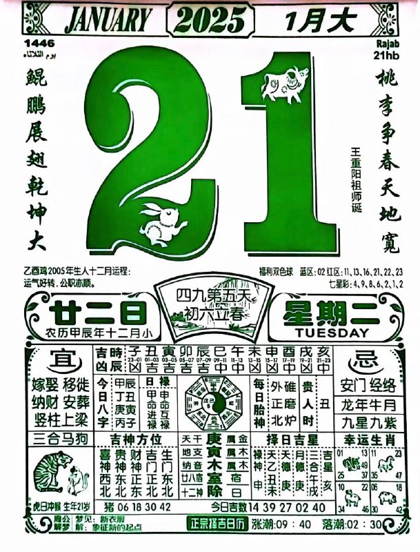 日历图🗓️2025年1月21日   农历腊月二十二星期二日历图🗓️2025年1月21日   农历腊月二十二星期二