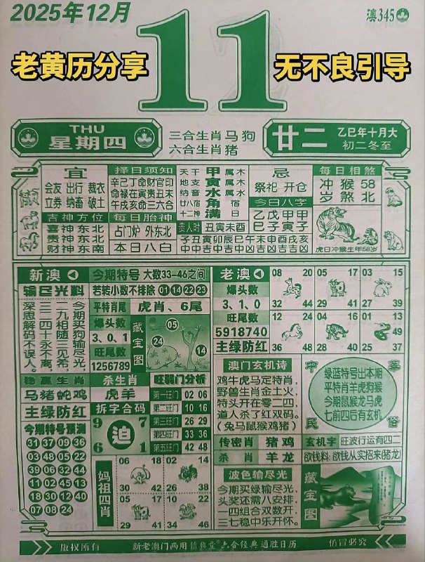 2025年12月11日.十月甘二，星期四2025年12月11日.十月甘二，星期四